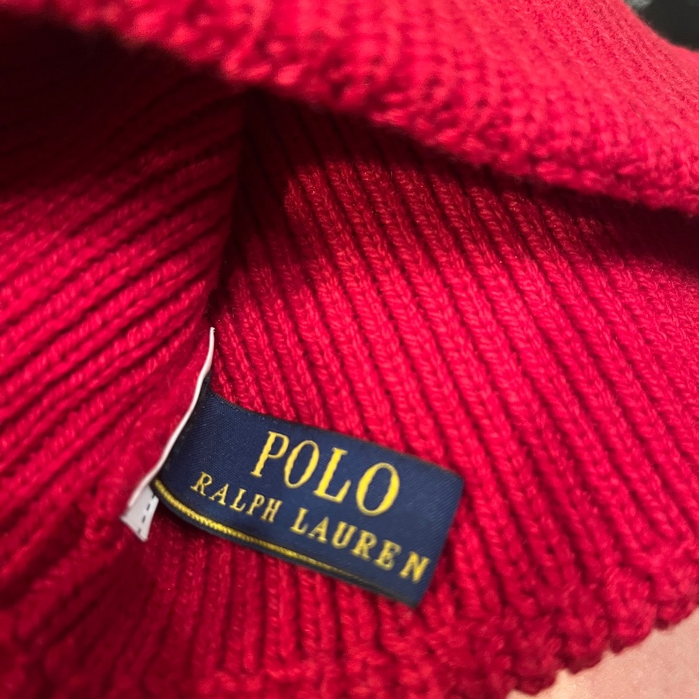 Polo Ralph Lauren Men's Polo Bear Cuffed Hat - Picture 4 of 4